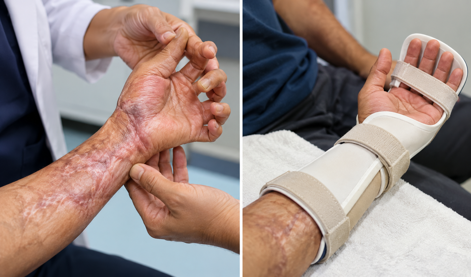 Burn Contracture Release: When a Tight Burn Scar Needs Surgery and When Splints Come First