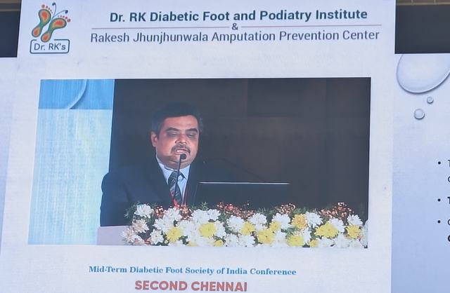 Dr. Ashutosh Shah at DFSI Mid-term Conference, Chennai (Apr 2025), photo 2