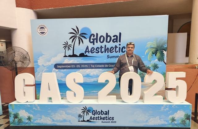 Dr. Ashutosh Shah at GPSACON 2025 & Global Aesthetics Summit, Vadodara & Goa (Sep 2025), photo 3