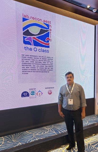Dr. Ashutosh Shah at lab.recon.aesth: the O class, Mumbai (Nov 2024), photo 3