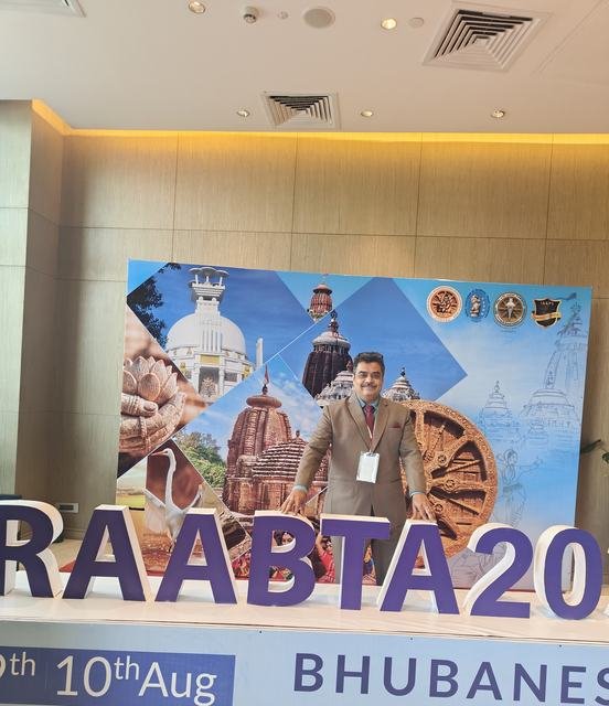 Dr. Ashutosh Shah at RAABTA 2025, Bhubaneswar (Aug 2025), photo 1