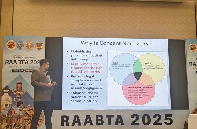 Dr. Ashutosh Shah at RAABTA 2025, Bhubaneswar (Aug 2025), photo 3