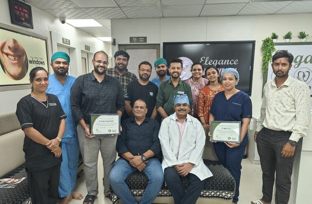 Dr. Ashutosh Shah training Dr. Vinay & Dr. Asfiah, Surat (Apr–Jun 2025), photo 1