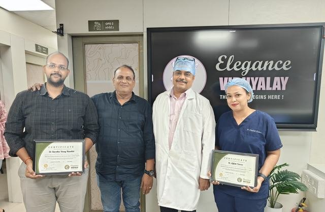 Dr. Ashutosh Shah training Dr. Vinay & Dr. Asfiah, Surat (Apr–Jun 2025), photo 4