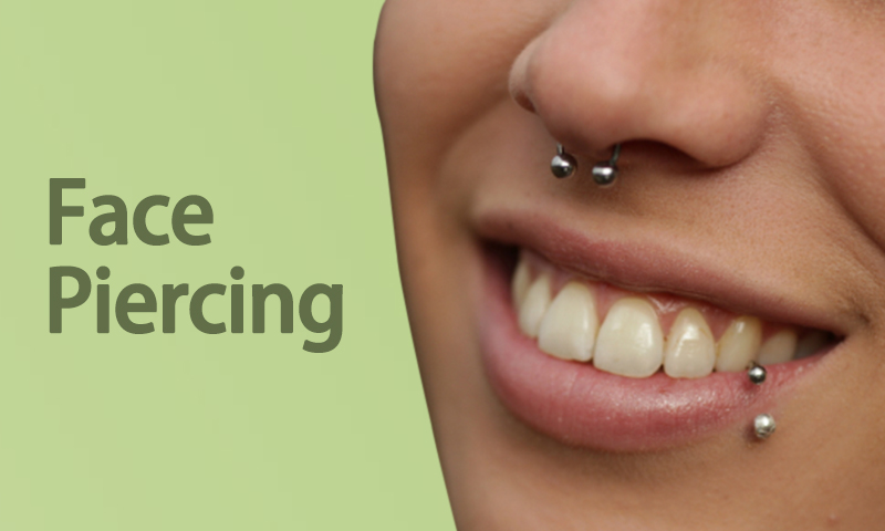 Face Piercing in Surat, Gujarat (India)