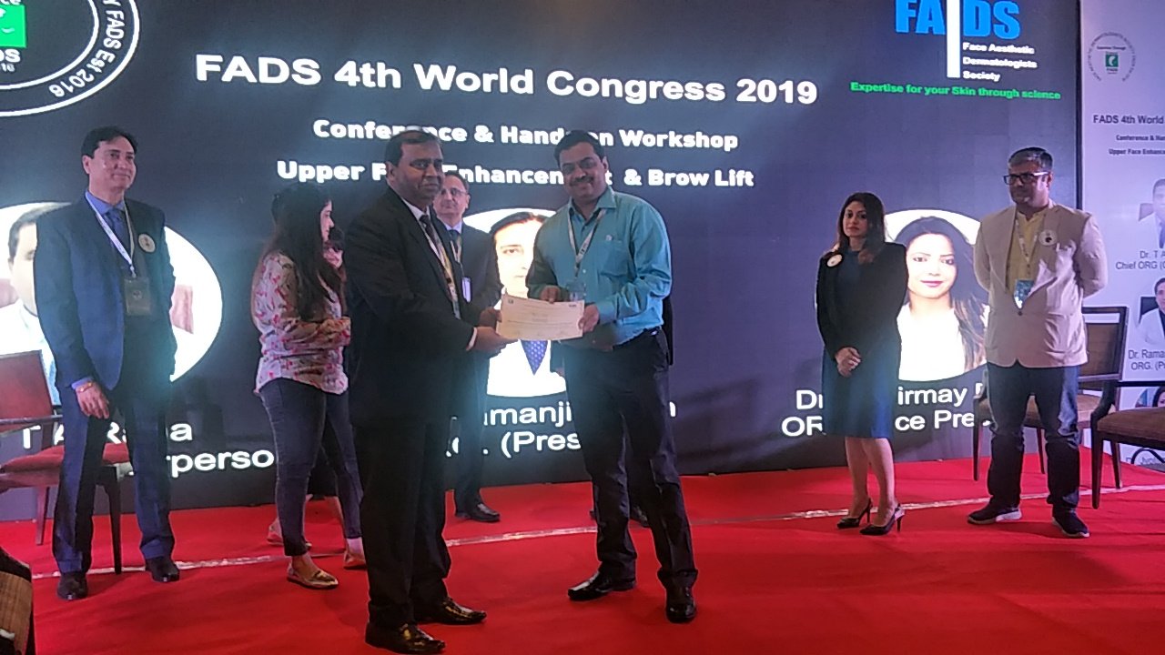Dr. Ashutosh Shah, Lecture: Botox in the upper face, FADS 2019