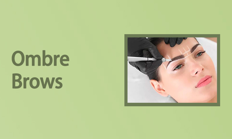 Permanent ombre Eyebrows
