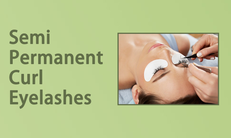 Semi-permanent Curl Eyelashes